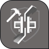 Icona doppia flangia