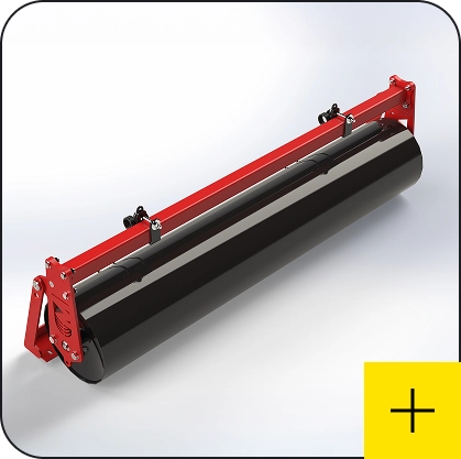 Massano Italy accessorio Rullo liscio per baulatrici