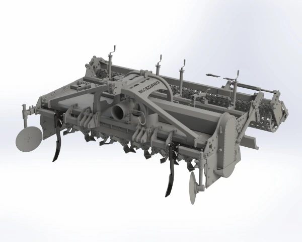 Massano Italy accessorio rompitraccia fisso su macchina