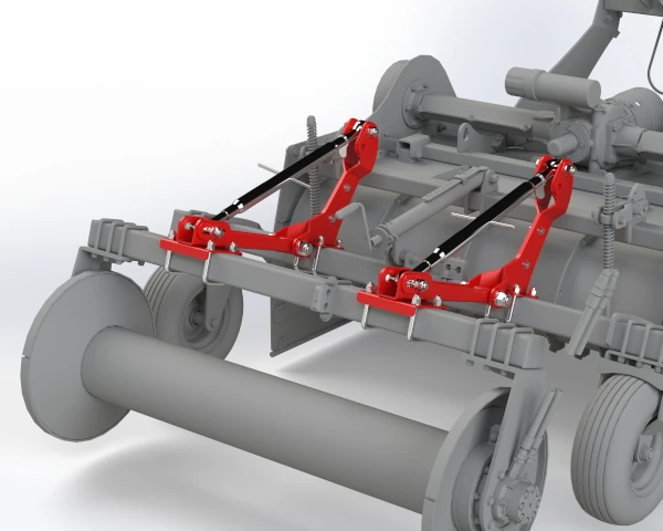 Massano Italy accessorio Staffe collegamento rullo aiuolatrici