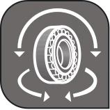 Icona cuscinetti orientabili