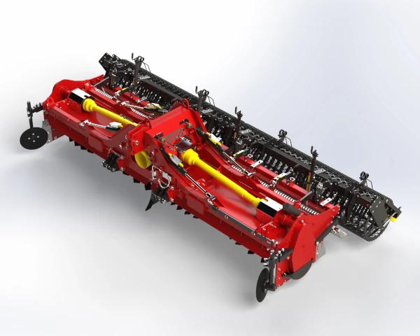 Massano Italy render interratrice CRONO - fronte