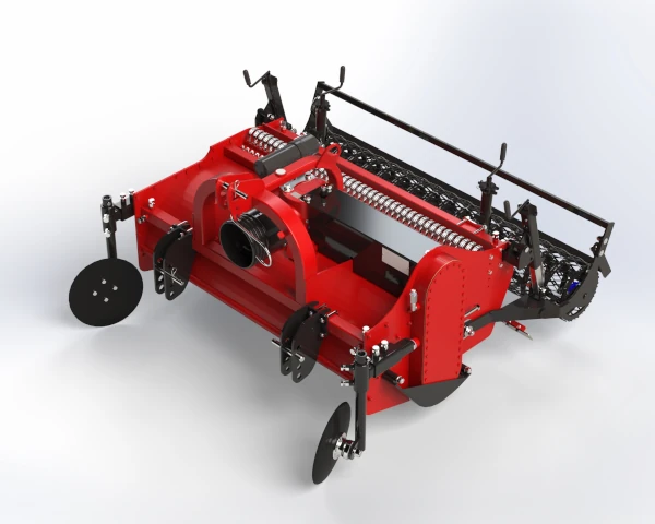 Massano Italy render interratrice RSH-M - fronte