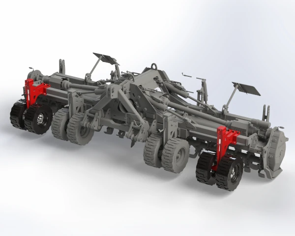 Massano Italy accessorio Ruote laterali gemellate macchine pieghevoli