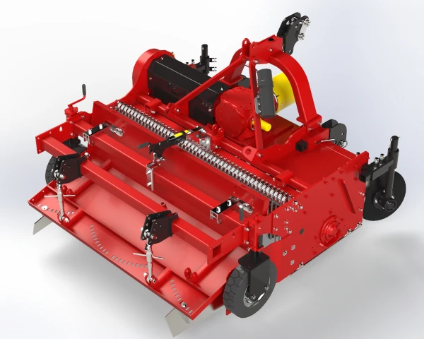 Massano Italy render baulatrice RSD - retro