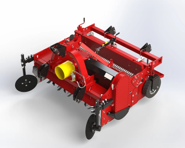 Massano Italy render baulatrice RSD - fronte