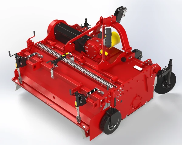 Massano Italy render baulatrice RSE - retro