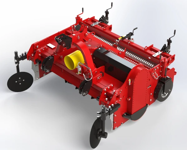 Massano Italy render baulatrice RSE - fronte