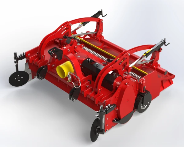 Massano Italy render baulatrice RSF - fronte