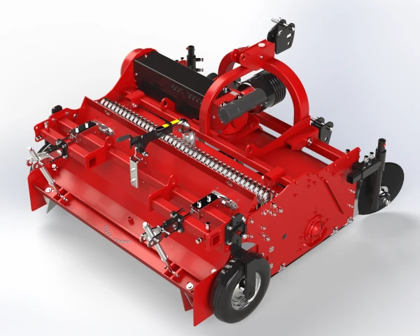 Massano Italy render baulatrice RSG - retro