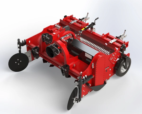 Massano Italy render baulatrice RSG - fronte