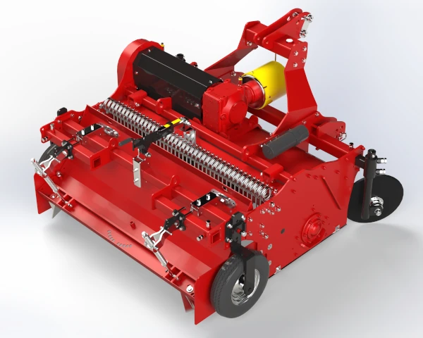 Massano Italy render baulatrice RSL - retro