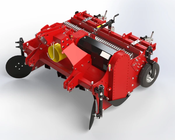 Massano Italy render baulatrice RSL - fronte