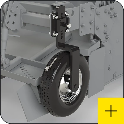 Massano Italy accessorio Ruote laterali baul RSG-RSL