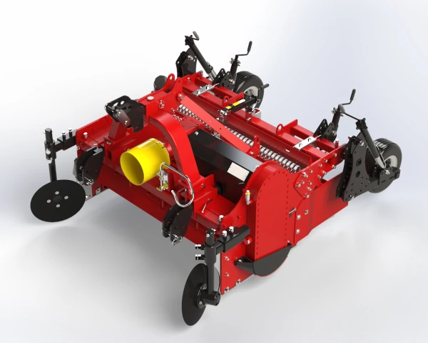 Massano Italy render baulatrice RSC - fronte