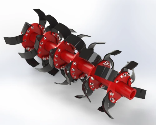 Massano Italy render rotore zappater